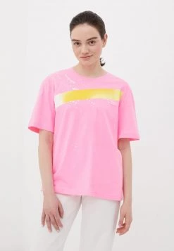 Finn Flare T-Shirt Print - Neon Pink | Damen