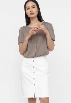 Finn Flare Damen MIT KURZEN ÄRMELN - Bluse - Toffy