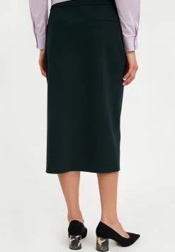 Finn Flare Damen Bleistiftrock - Dark Green -Finn Flare Verkaufsladen 3b015fe66a1042f8a7401ff542591544