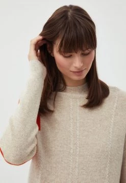 Finn Flare Damen Strickpullover - Beige 13 Finn Flare Damen Strickpullover - Beige -Finn Flare Verkaufsladen 3b20924253e341a8a84f911887a31253