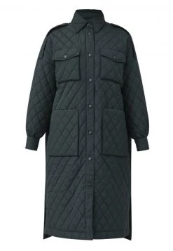 Finn Flare Damen Wintermantel - Dark Green -Finn Flare Verkaufsladen 3ba551213d4944e0a3f3159544a0e51c