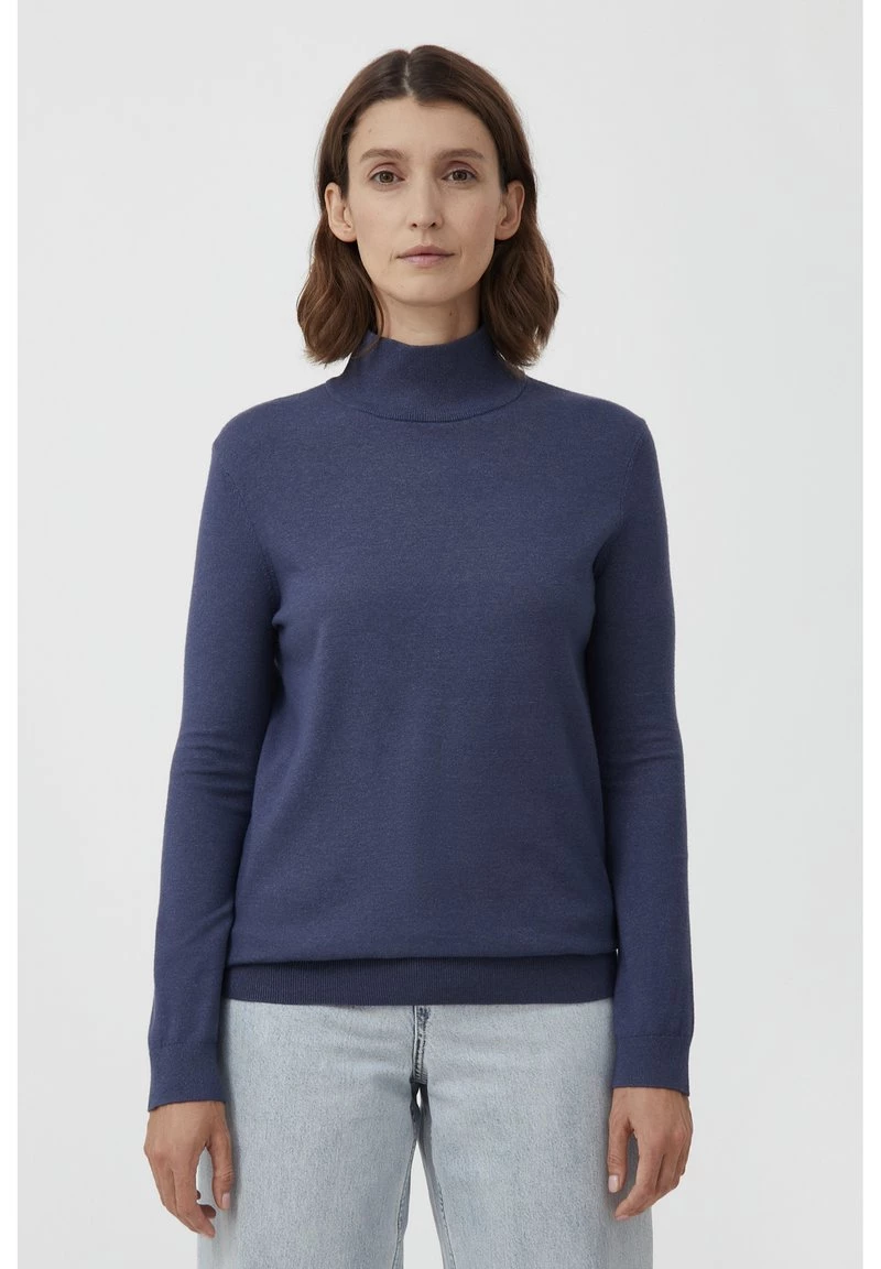Finn Flare Damen Strickpullover - Dark Blue 3 Finn Flare Damen Strickpullover - Dark Blue