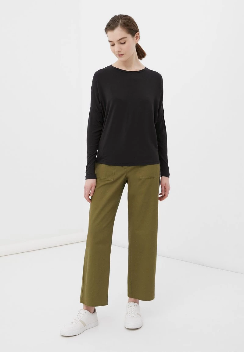 Finn Flare Damen Langarmshirt - Black 4 Finn Flare Damen Langarmshirt - Black – Bild 2