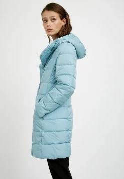 Finn Flare Wintermantel - Light Turquois | Damen -Finn Flare Verkaufsladen 3c5c17cc831b4f9cbb4c57e53ae51989
