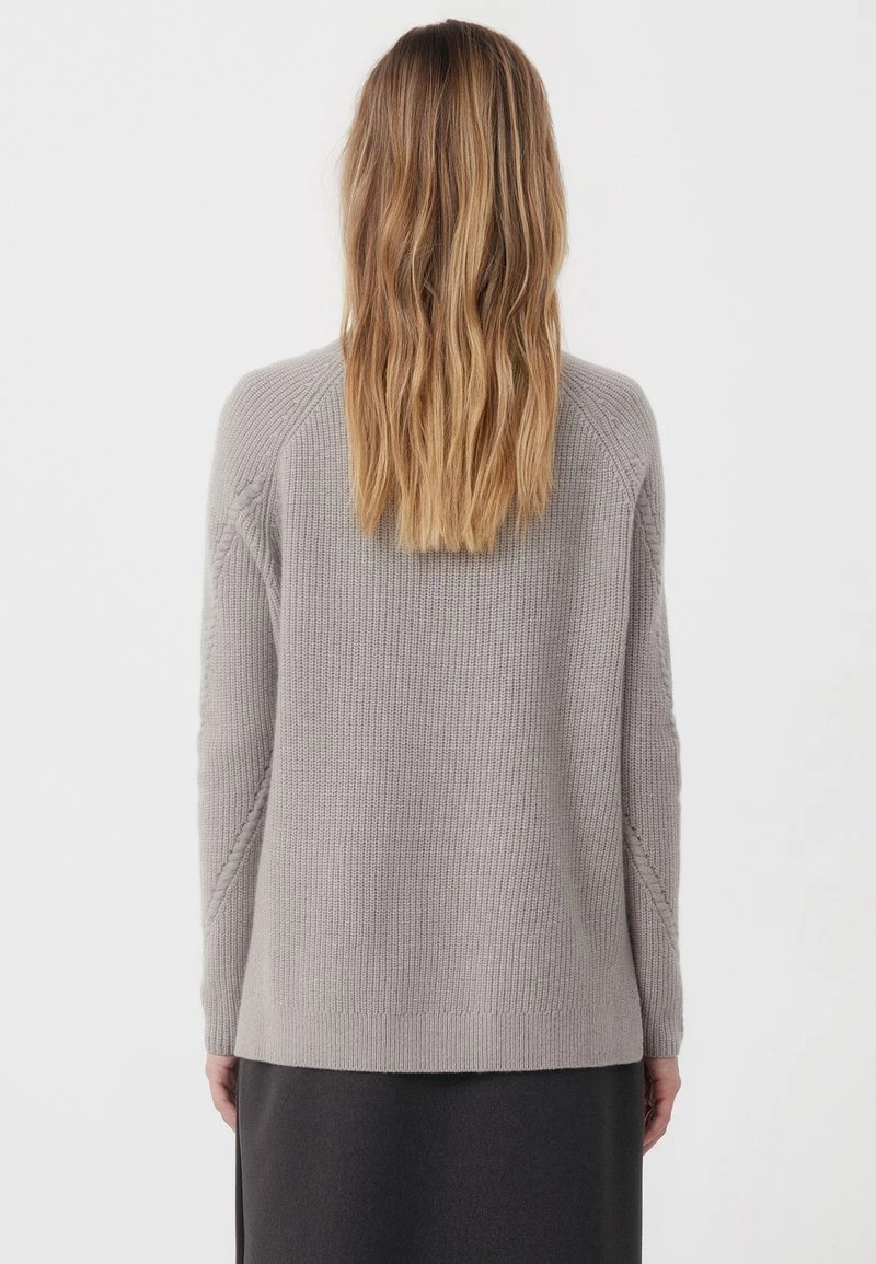 Finn Flare Damen LANGARM - Strickpullover - Light Brown 5 Finn Flare Damen LANGARM - Strickpullover - Light Brown – Bild 3