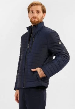 Finn Flare Herren MIT PRAKTISCHEN TASCHEN - Übergangsjacke - Dark Blue -Finn Flare Verkaufsladen 3cc37b13882e48388b432c2915f3445e