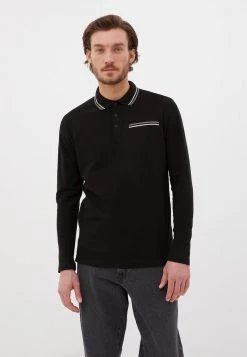 Finn Flare Herren Poloshirt - Black