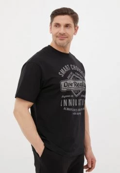 Finn Flare Herren T-Shirt Print - Black 12 Finn Flare Herren T-Shirt Print - Black -Finn Flare Verkaufsladen 3d5452b49f9a4bd8a4a7b463d76e10c6