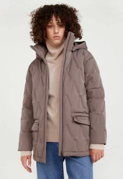 Finn Flare Daunenmantel - Brown | Damen