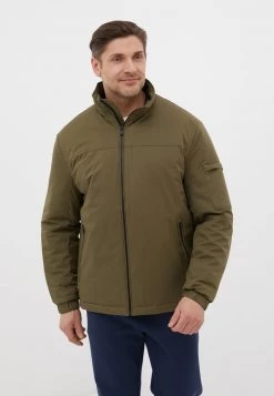 Finn Flare Herren Outdoorjacke - Dark Green
