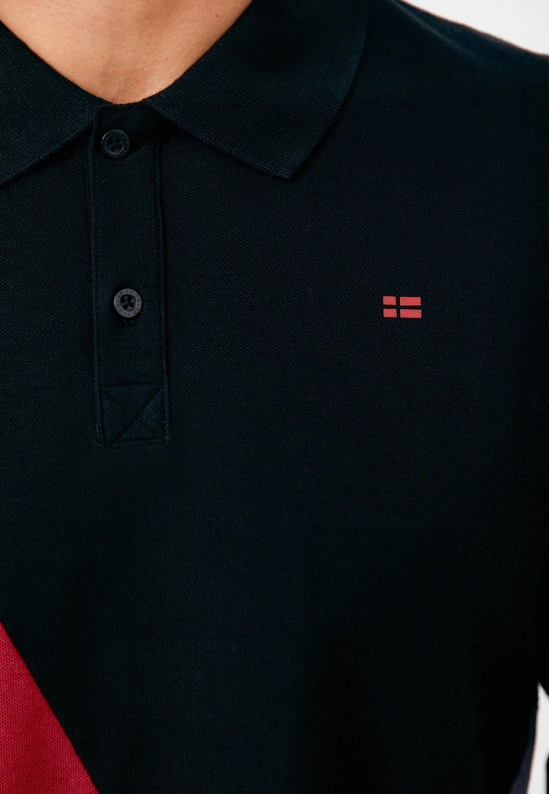 Finn Flare Herren Poloshirt - Black 8 Finn Flare Herren Poloshirt - Black – Bild 6