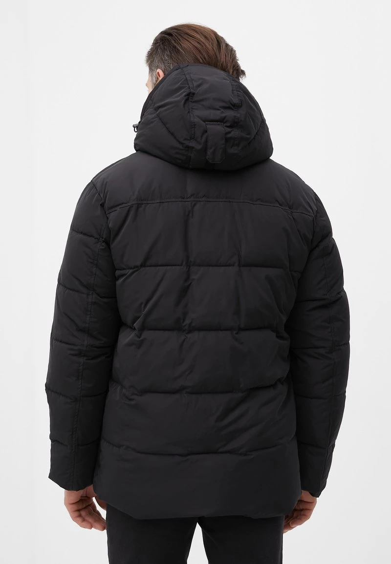 Finn Flare Wintermantel - Black | Herren 5 Finn Flare Wintermantel - Black | Herren – Bild 3