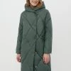 Finn Flare Damen Wintermantel - Dark Green 1 Finn Flare Damen Wintermantel - Dark Green -Finn Flare Verkaufsladen 3f5ead383d614957ad5772cc09ca86a6