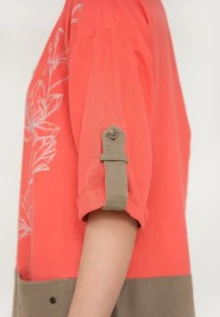 Finn Flare Damen ZWEIFARBIGEM DESIGN - Freizeitkleid - Coral 11 Finn Flare Damen ZWEIFARBIGEM DESIGN - Freizeitkleid - Coral -Finn Flare Verkaufsladen 3fd31a8204c349a186849059ef1a8648