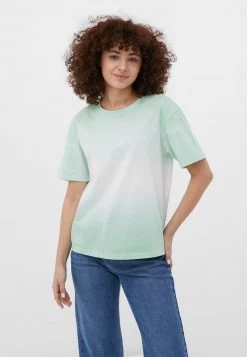 Finn Flare Damen T-Shirt Print - Green