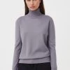 Finn Flare Damen Strickpullover - Grey -Finn Flare Verkaufsladen 402d7704f726491396ea5007064b1357