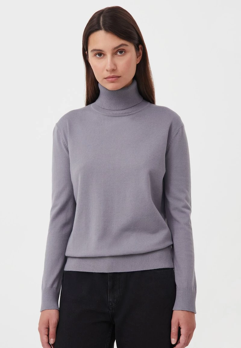 Finn Flare Damen Strickpullover - Grey 3 Finn Flare Damen Strickpullover - Grey