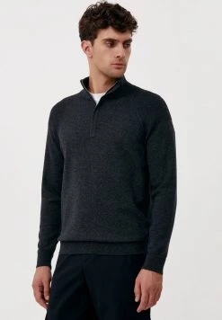Finn Flare Herren Strickpullover - Dark Grey 12 Finn Flare Herren Strickpullover - Dark Grey -Finn Flare Verkaufsladen 4032dba4424c4f07bab8bab2397ea7fc