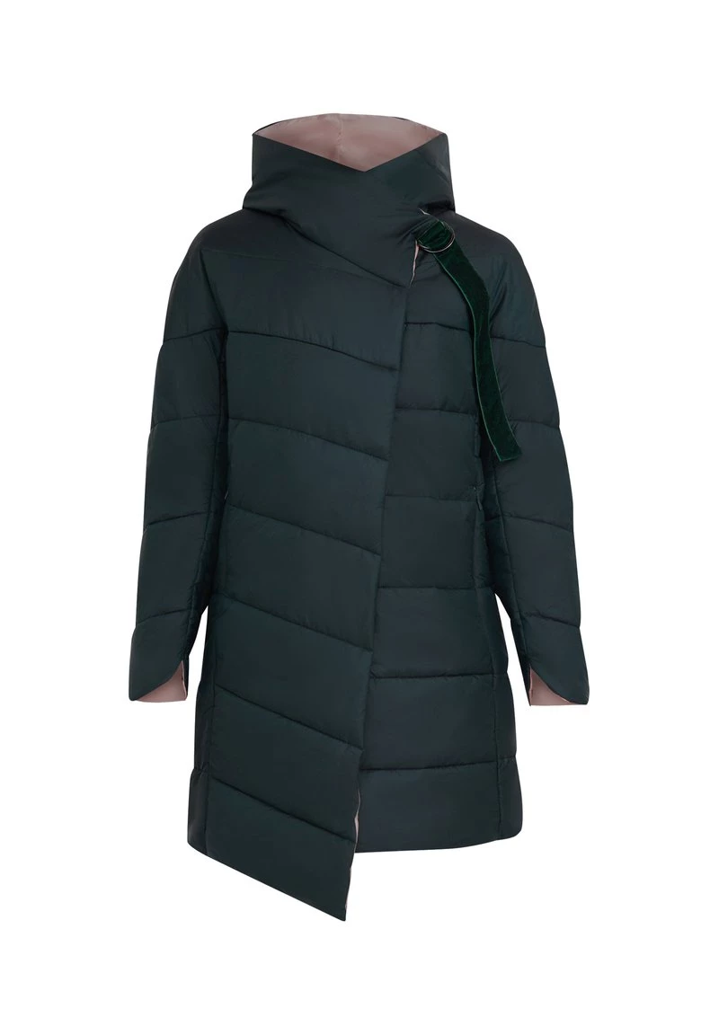 Finn Flare Damen Wintermantel - Dark Green 8 Finn Flare Damen Wintermantel - Dark Green – Bild 6