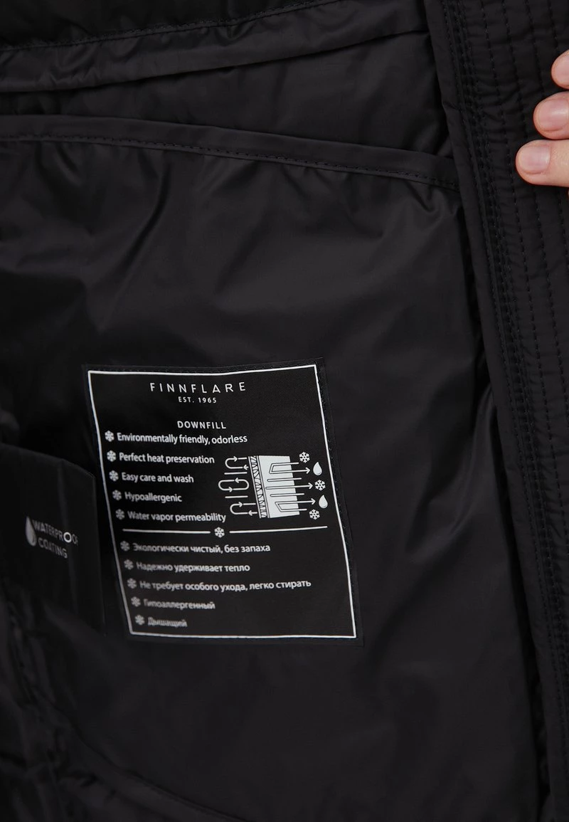 Finn Flare Winterjacke - Black | Damen 8 Finn Flare Winterjacke - Black | Damen – Bild 6