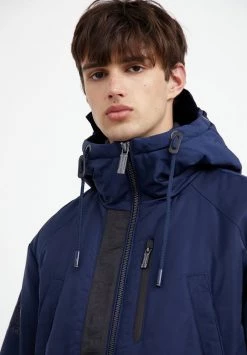 Finn Flare Herren Wintermantel - Dark Blue 16 Finn Flare Herren Wintermantel - Dark Blue -Finn Flare Verkaufsladen 40a6e5c207574d6c893f89c1d14ae122