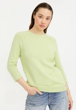 Finn Flare Damen Strickpullover - Light Green