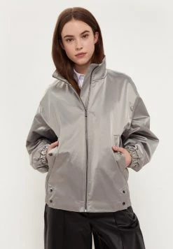 Finn Flare Regenjacke / Wasserabweisende Jacke - Light Grey | Damen