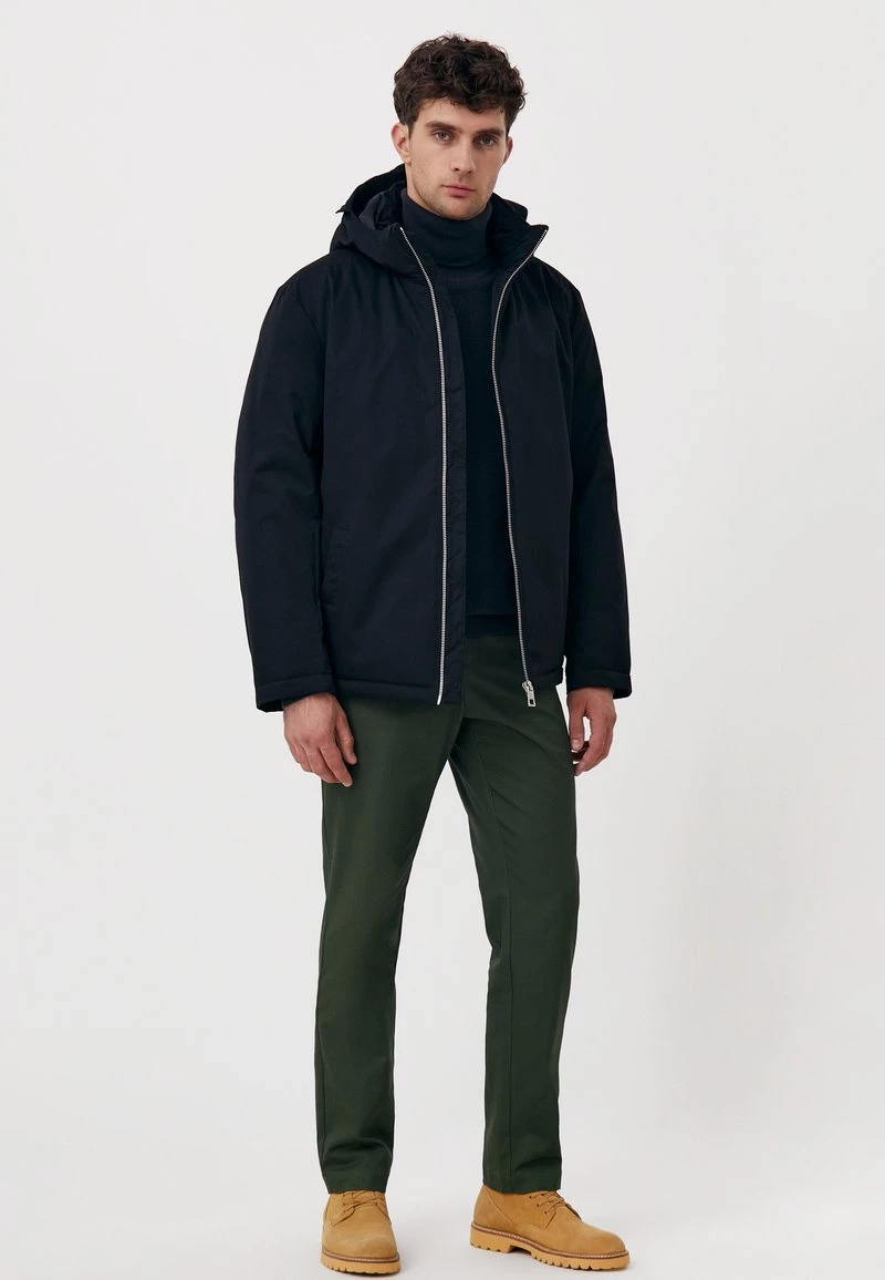 Finn Flare Herren Winterjacke - Black 4 Finn Flare Herren Winterjacke - Black – Bild 2