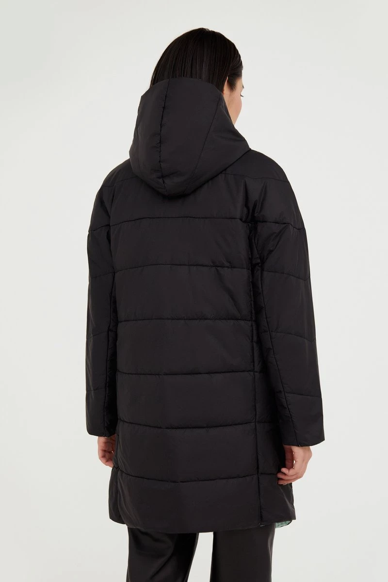 Finn Flare Damen Wintermantel - Black 5 Finn Flare Damen Wintermantel - Black – Bild 3