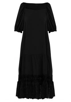 Finn Flare Damen Freizeitkleid - Black -Finn Flare Verkaufsladen 416a0e723da54539b6e206a3899fd600