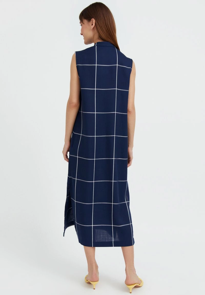 Finn Flare Damen Blusenkleid - Dark Blue 5 Finn Flare Damen Blusenkleid - Dark Blue – Bild 3