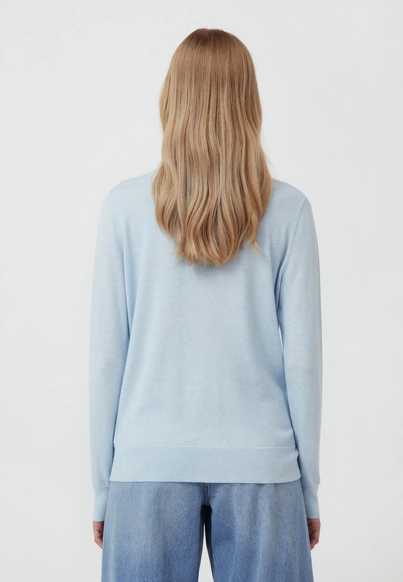 Finn Flare Damen Strickpullover - Light Blue 5 Finn Flare Damen Strickpullover - Light Blue – Bild 3