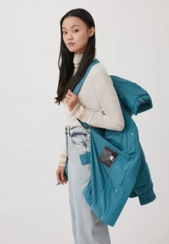 Finn Flare Damen Winterjacke - Dark Turquois -Finn Flare Verkaufsladen 420f4bdb236c4e8f82a6a1aa81fcb723