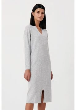 Finn Flare Damen Jerseykleid - Light Grey -Finn Flare Verkaufsladen 427609d6c3174f0d9e43e20b761a30c2