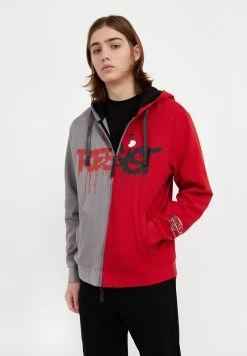 Finn Flare Damen Sweatjacke - Red 14 Finn Flare Damen Sweatjacke - Red -Finn Flare Verkaufsladen 4276b2742bd8414c8fc4079c78223675