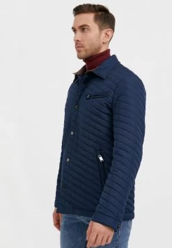 Finn Flare Herren Übergangsjacke - Dark Blue -Finn Flare Verkaufsladen 42ab11cd7bec406c8e6dba44be747275