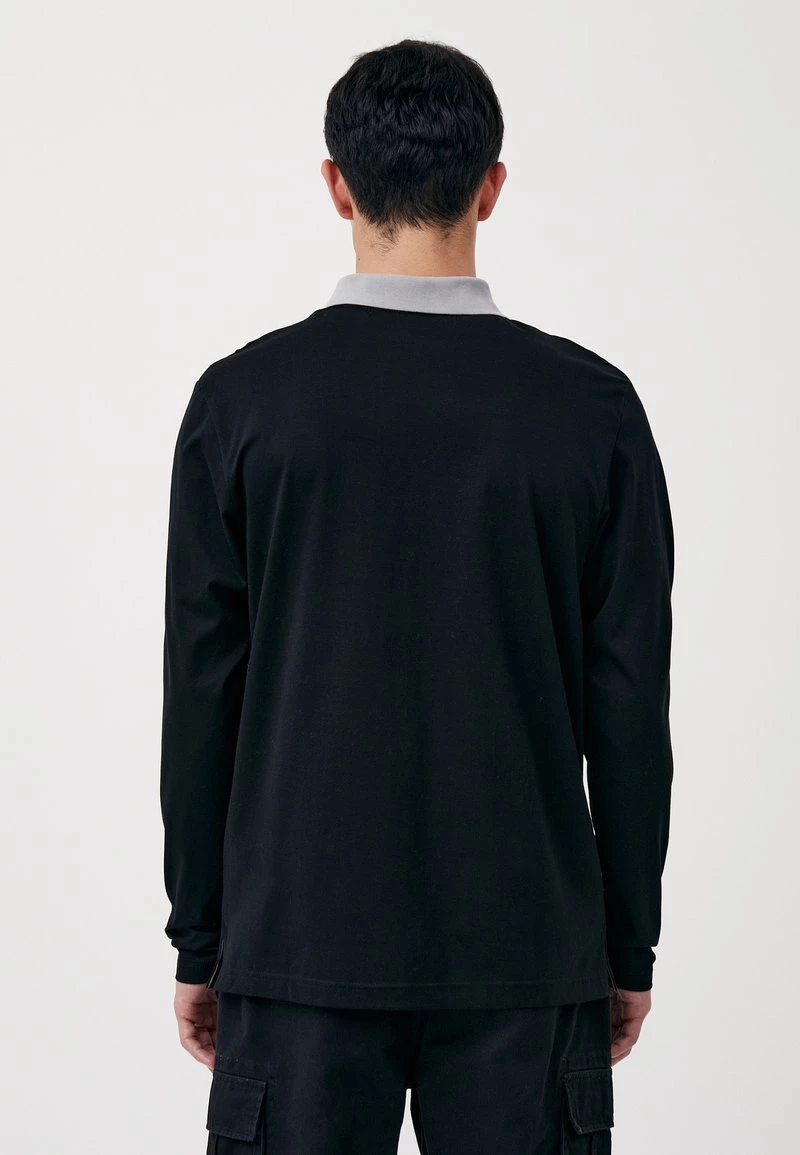 Finn Flare Herren Poloshirt - Black 5 Finn Flare Herren Poloshirt - Black – Bild 3