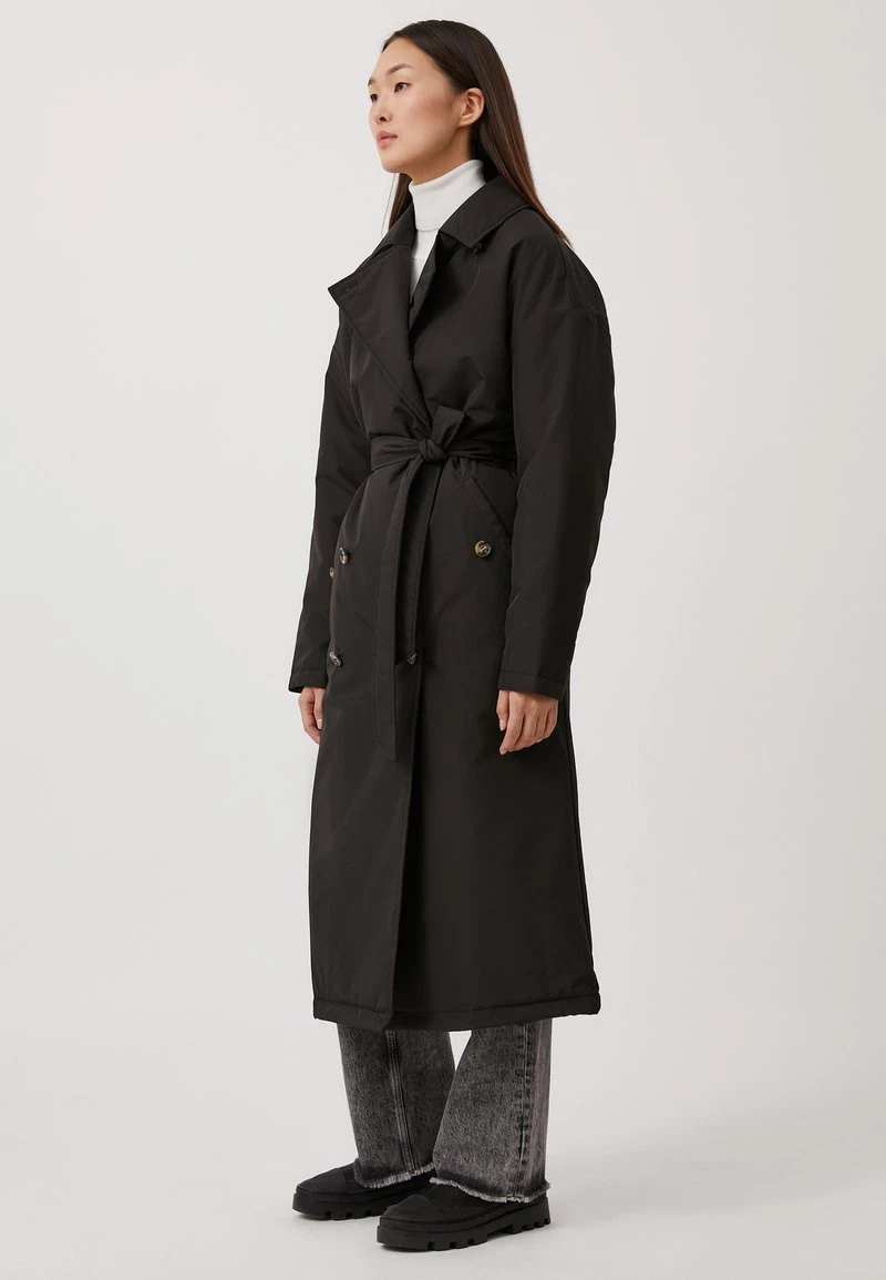 Finn Flare Damen Trenchcoat - Black 7 Finn Flare Damen Trenchcoat - Black – Bild 5