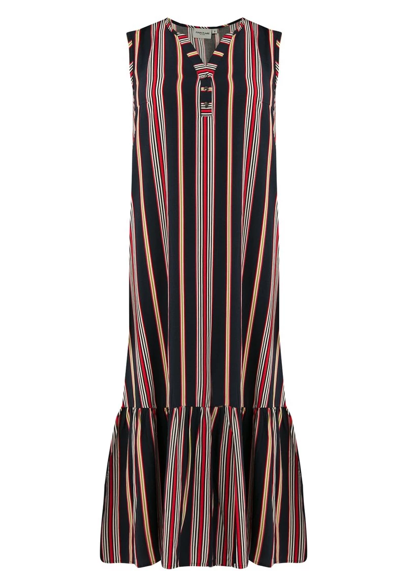 Finn Flare Damen MIT STREIFENDESIGN - Maxikleid - Cosmic Blue 7 Finn Flare Damen MIT STREIFENDESIGN - Maxikleid - Cosmic Blue – Bild 5