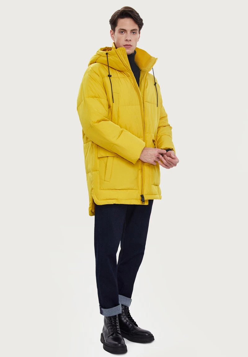 Finn Flare Wintermantel - Yellow | Herren 4 Finn Flare Wintermantel - Yellow | Herren – Bild 2