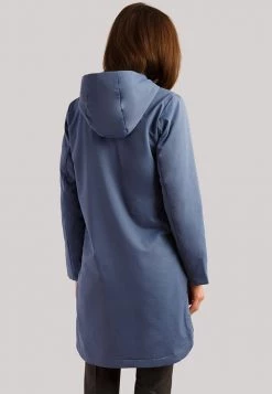 Finn Flare Damen MIT PRAKTISCHER KAPUZE - Klassischer Mantel - Blue 10 Finn Flare Damen MIT PRAKTISCHER KAPUZE - Klassischer Mantel - Blue -Finn Flare Verkaufsladen 44749cbebc8d46eb9f68662547241179