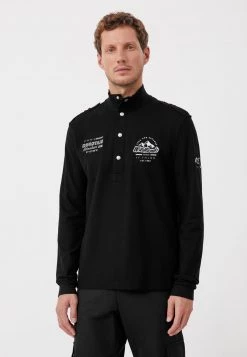 Finn Flare T-Shirt Print - Black | Herren