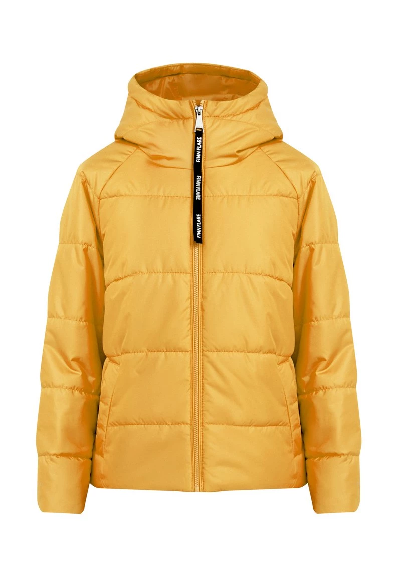 Finn Flare Damen Winterjacke - Orange 10 Finn Flare Damen Winterjacke - Orange – Bild 8