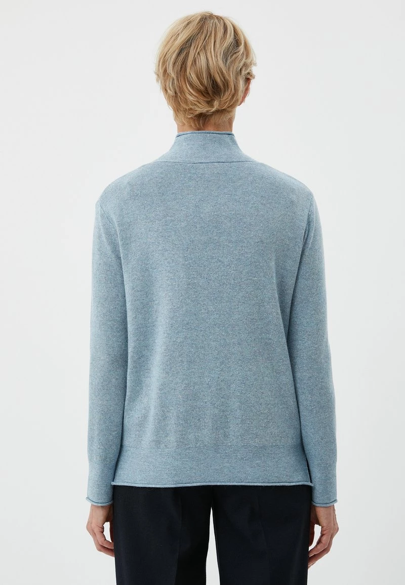 Finn Flare Damen LANGARM - Strickpullover - Light Blue 5 Finn Flare Damen LANGARM - Strickpullover - Light Blue – Bild 3