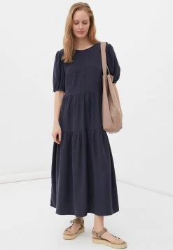 Finn Flare Maxikleid - Dark Blue | Damen