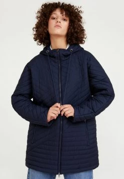 Finn Flare Damen Daunenjacke - Dark Blue