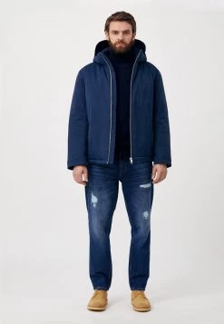 Finn Flare Herren Winterjacke - Dark Blue -Finn Flare Verkaufsladen 46379066ba474a5781766f94c7152210