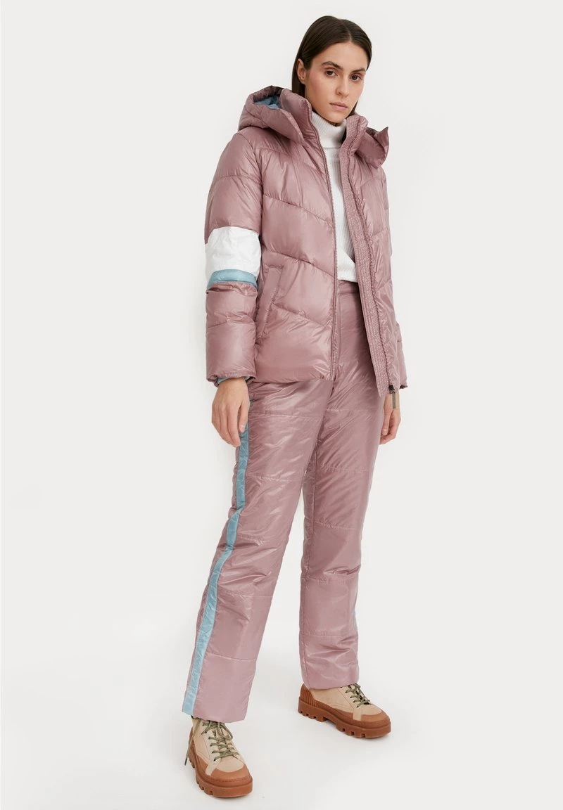 Finn Flare Damen Winterjacke - Grey-pink 4 Finn Flare Damen Winterjacke - Grey-pink – Bild 2