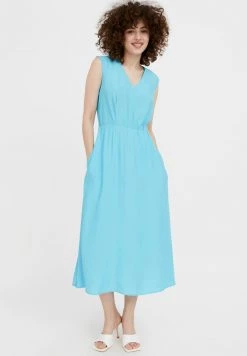 Finn Flare Damen Maxikleid - Turquois