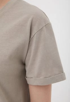 Finn Flare Damen T-Shirt Basic - Light Grey -Finn Flare Verkaufsladen 474ba427b938403e89e5b550911da7de